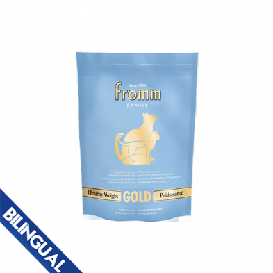 FROMM GOLD HEALTHY WEIGHT DRY CAT FOOD 4 LB