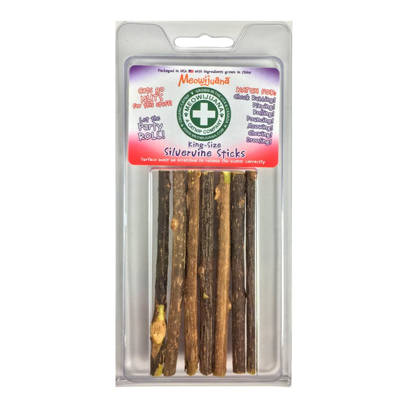 MEOWIJUANA -Silvervine Stick 6PK