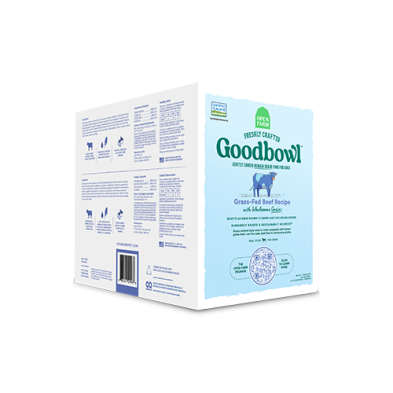 OPEN FARM GOODBOWL GRASS-FED BEEF & WHOLESOME GRAINS FROZEN DOG FOOD 96OZ