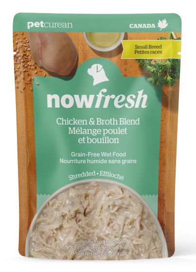 Now Fresh Grain Free Shredded Chicken & Broth Blend Small Breed Dog 2.8oz