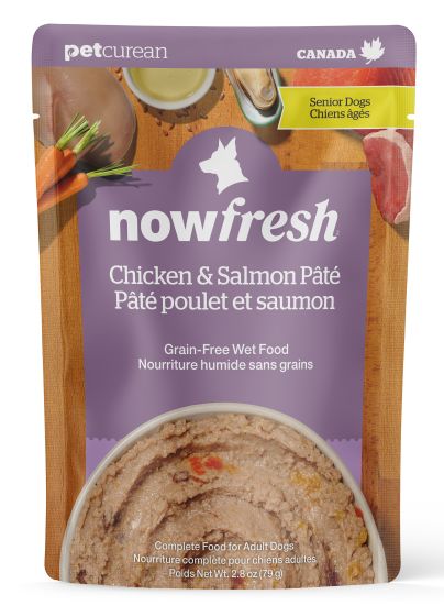 Now Fresh Grain Free Chicken & Salmon Pâté Senior Dog 2.8oz