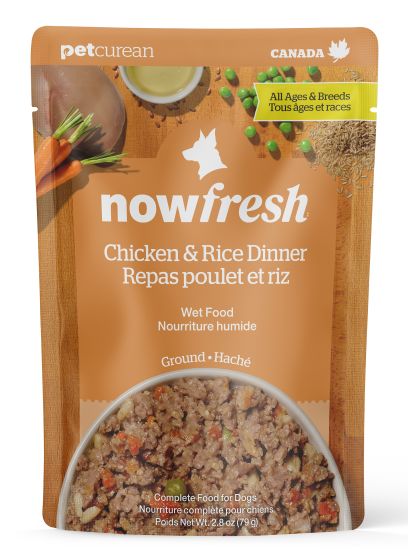 Now Fresh Ground Chicken & Rice Dinner Dog 2.8oz