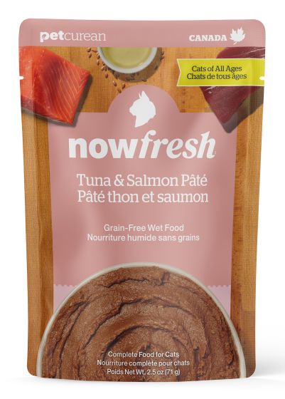 NOW FRESH GRAIN FREE TUNA AND SALMON PATE CAT