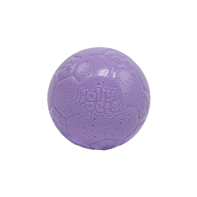 JOLLY PETS SOCCER BALL MINI LIGHT PURPLE 3" DOG TOY