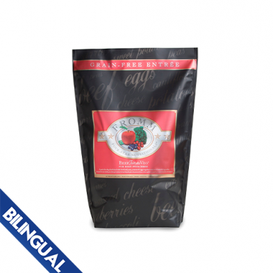 FROMM FOUR STAR NUTRITIONALS BEEF FRITTATA VEG RECIPE DRY DOG FOOD 4 LB