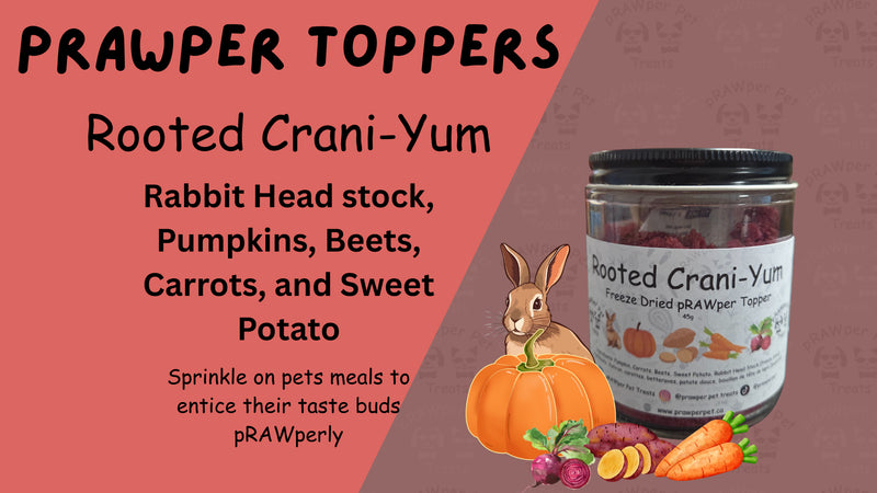 PRAWPER PET - ROOTED CRANI-YUM 45G