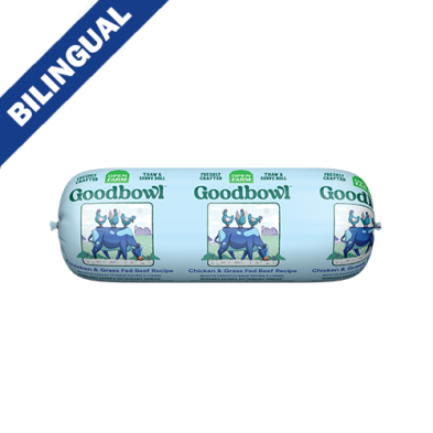 OPEN FARM® GOODBOWL FRESHLY CRAFTED CHICKEN & GRASS-FED BEEF RECIPE ROLL FROZEN DOG FOOD