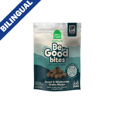 OPEN FARM BE GOOD BITES INSECT RECIPE SOFT & CHEWY DOG TREATS 6OZ