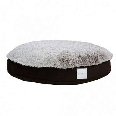 KORT & CO. FUNKY FUR ROUND BEDS 42"