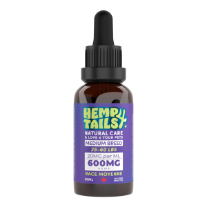 HEMP 4 TAILS 600MG MEDIUM BREED  (25LB - 60LB) - 30ML