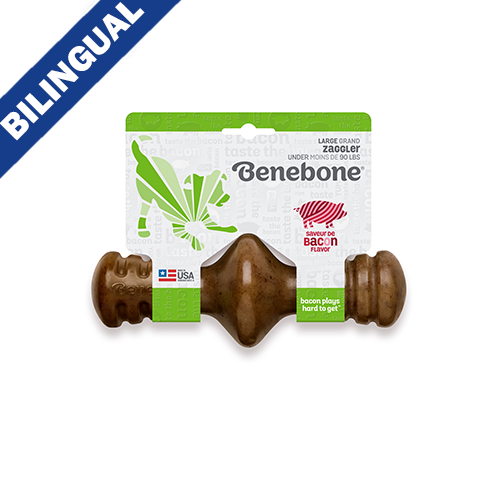 BENEBONE ZAGGLER BACON FLAVOR DOG CHEW