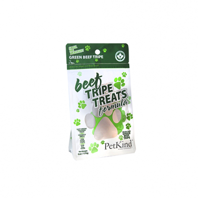 PETKIND TRIPE TREATS BEEF 6 OZ DOG TREAT