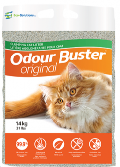 ODOUR BUSTER ORIGINAL PREMIUM CAT LITTER 14 KG