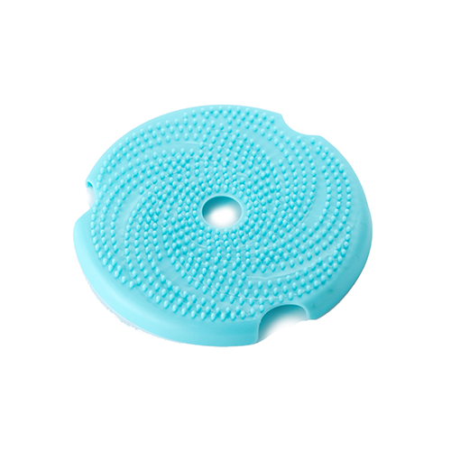PETDREAMHOUSE SPIN INTERACTIVE SLOW FEEDER ACCESSORIES - FLYING DISC INTERACTIVE LICK FEEDER & FRISBEE BLUE