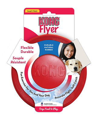 KONG FLYER SMALL DOG TOY