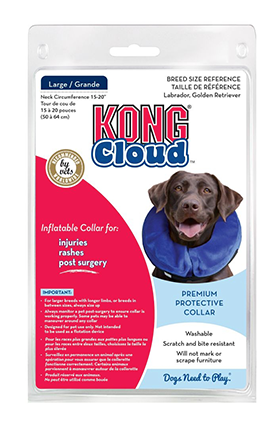 KONG CLOUD COLLAR LARGE FOR DOGS