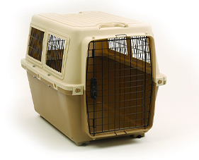 PRECISION CARGO KENNEL TAN/CARAMEL 32" X 22" X 23" (MODEL 400)