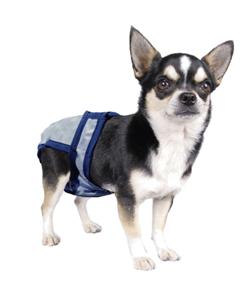 POOCH PAD POOCHPANTS REUSABLE DIAPERS BLUE XX-SMALL