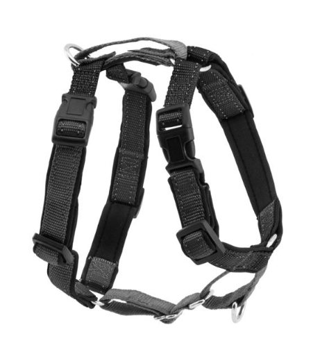 PETSAFE 3 IN 1 HARNESS AND CAR RESTRAINT MEDIUM BLACK DOG