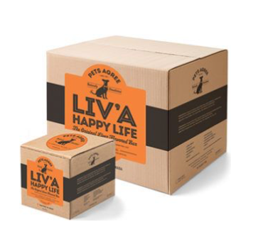 PETS AGREE LIV A HAPPY LIFE LIVER LARGE BISCUIT DOG 907G