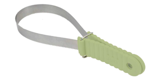 SAFARI DUAL SIDED STAINLESS STEEL SHEDDING BLADE DOG