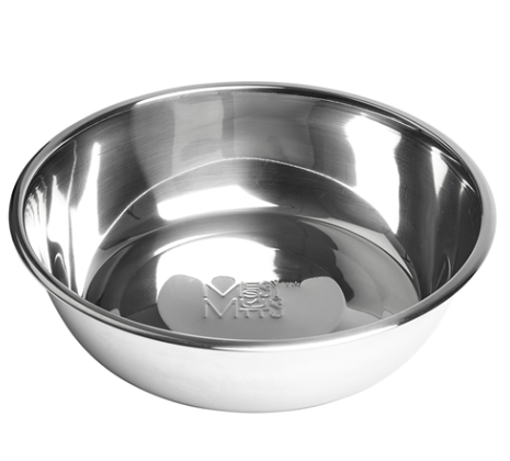 MESSY MUTTS - STAINLESS STEEL BOWL 6 CUPS, XL
