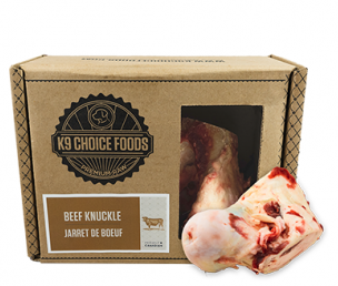 K9 CHOICE FOODS BEEF KNUCKLE BONE FROZEN DOG BONE (2 PACK)