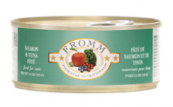 FROMM FOUR STAR NUTRITIONALS SALMON & TUNA PÂTÉ WET CAT FOOD 5.5OZ