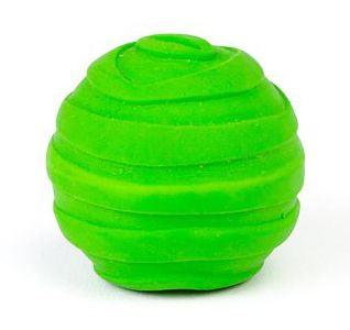 BUD-Z LATEX BALL SQUEAKER GREEN DOG 1.9IN