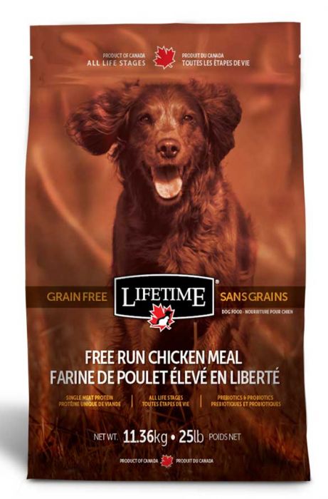 LIFETIME ALL LIFE STAGES GF FREE RUN CHICKEN 11.36KG