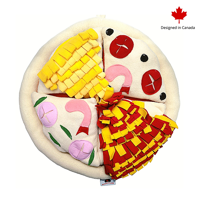 PAWZNDOGZ SAUCY & CHEESY PIZZA SNUFFLE MAT - CHALLENGE LEVEL 2