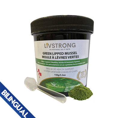 LIVSTRONG GREEN-LIPPED MUSSEL DOG & CAT HEALTH SUPPORT 150 GM