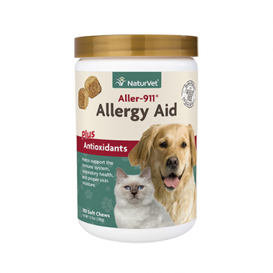 NATURVET ALLER-911 ALLERGY AID SOFT CHEWS (180 CT)