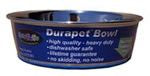 OURPETS DURAPET PREMIUM RUBBER BONDED STAINLESS STEEL BOWL