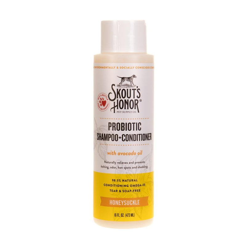 SKOUT’S HONOR- PROBIOTIC SHAMPOO & CONDITIONER 16FL OZ