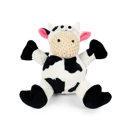 GODOG JUST FOR ME SITTING COW DOG TOY
