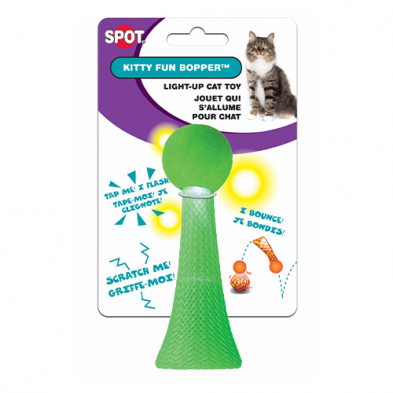 SPOT KITTY FUN BOPPERS ASSORTED CAT TOY