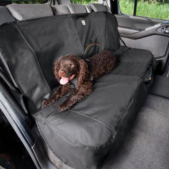 KURGO WANDER BENCH SEAT COVER BLACK DOG 1X1PC