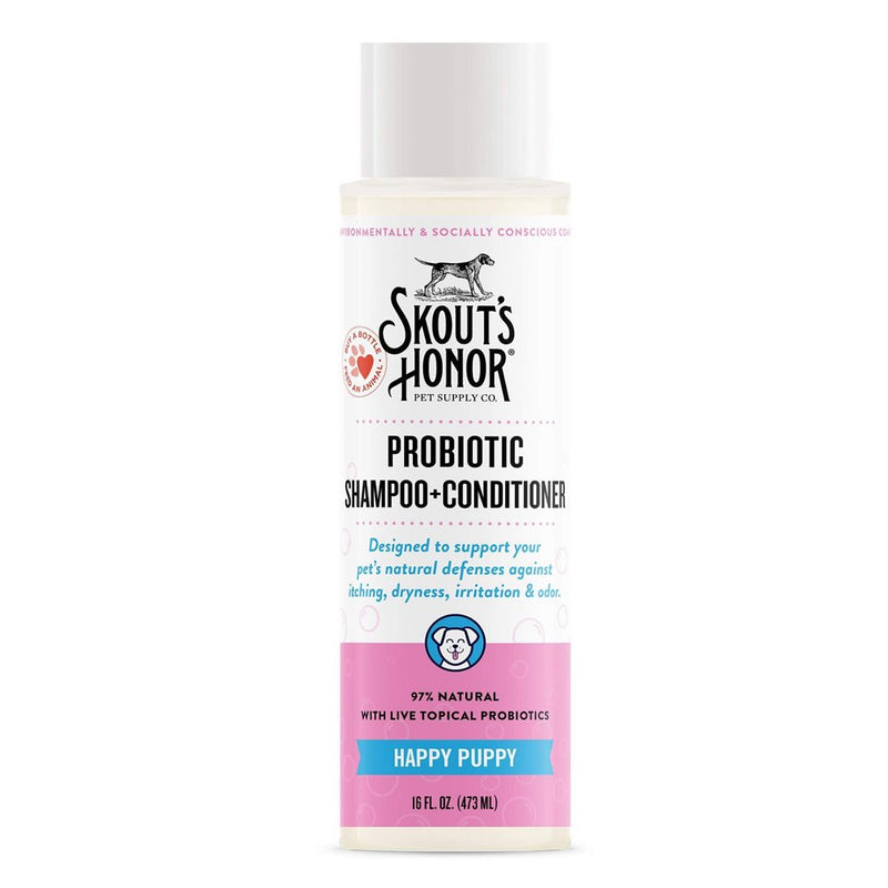 SKOUT’S HONOR- PROBIOTIC SHAMPOO & CONDITIONER 16FL OZ