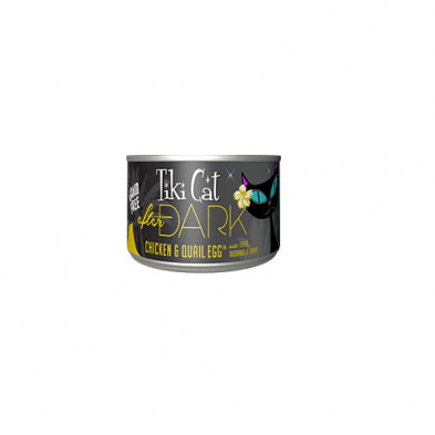 TIKI CAT AFTER DARK CHICKEN & QUAIL EGG WET CAT FOOD 5.5OZ