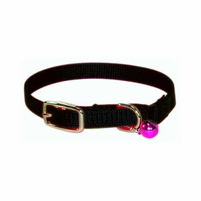 HAMILTON STANDARD COLORS COLLECTION SAFETY COLLAR WITH BELL FOR CATS 3/8IN X 10IN