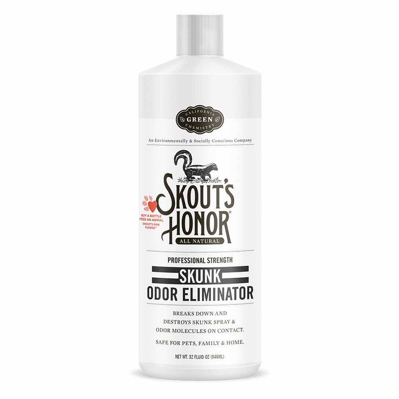 SKOUT’S HONOR- SKUNK ODOR ELIMINATOR 32FL OZ