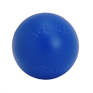 JOLLY PETS PUSH-N-PLAY BLUE 10"