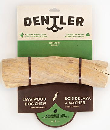 DENTLER JAVA WOOD DOG CHEW WILD NATURE TASTE - LARGE DOG