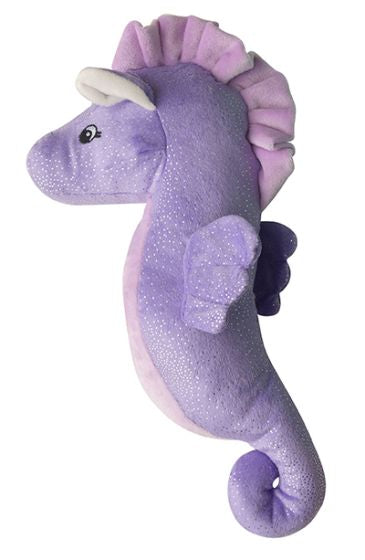 SNUGAROOZ SHELLY THE SEA HORSE PURPLE DOG 1PC 17IN