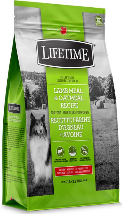 LIFETIME ALL LIFE STAGES LAMB AND OATMEAL 2.27KG