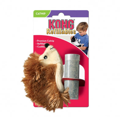 KONG REFILLABLES HEDGEHOG CAT TOY