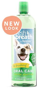 TropiClean Fresh Breath Dental Health Solution for Dogs Dog 1L