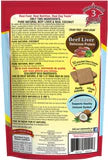 BENNY BULLY’S LIVER PLUS COCONUT - 58G - FREEZE DRIED BEEF LIVER AND COCONUT DOG TREATS