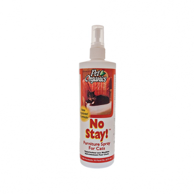 NATURVET PET ORGANICS NO STAY! FURNITURE SPRAY FOR CATS 16 OZ